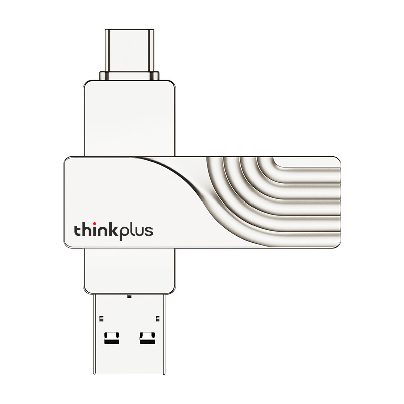Lenovo Thinkplus usbメモリTPCU301 typecデュアルインターフェース携帯電話優盤印刷ロゴ彫刻適用|undefined