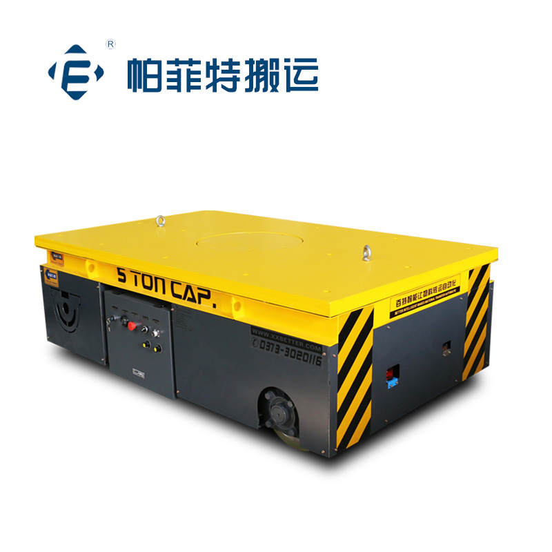 轨道平车 帕菲特搬运集装箱拖车kpt电动搬运平车
