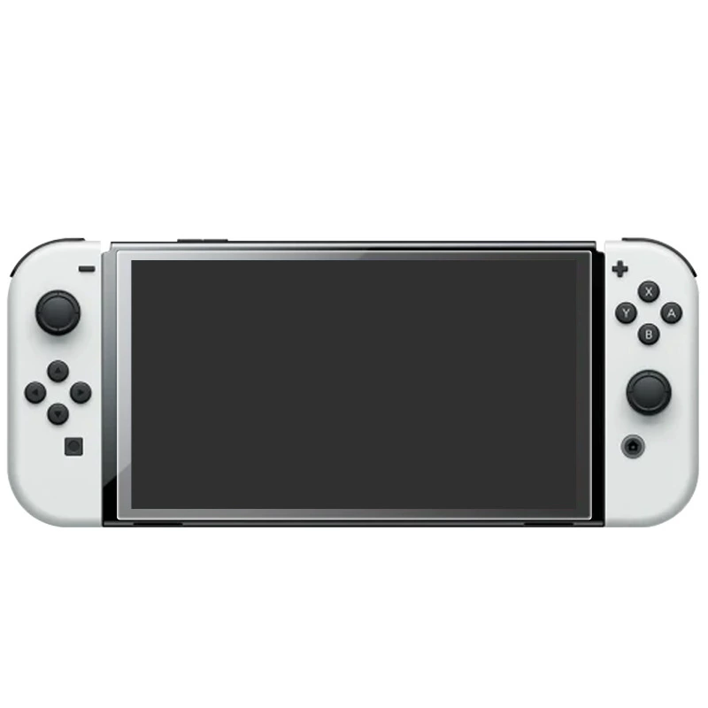 Защитное стекло (стеклянная защитная пленка) на весь экран для нового Switch OLED, подходит для консоли Nintendo Switch