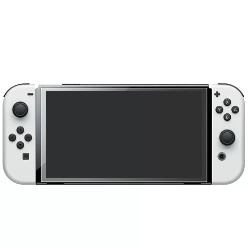 Защитное стекло (стеклянная защитная пленка) на весь экран для нового Switch OLED, подходит для консоли Nintendo Switch