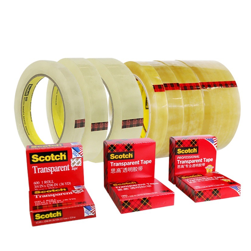 3M Scotch Tape 600 Hundred Test Tape 600P Ink Adhesion Test Tape Roll 681#