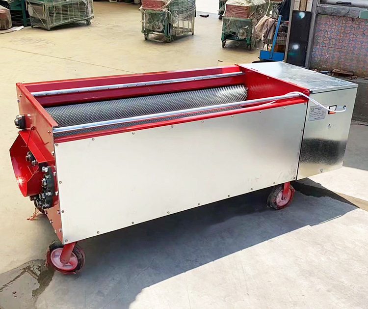 1500型青核桃去皮机陕西渭南不锈钢款核桃扒皮机香菱去青皮清洗机