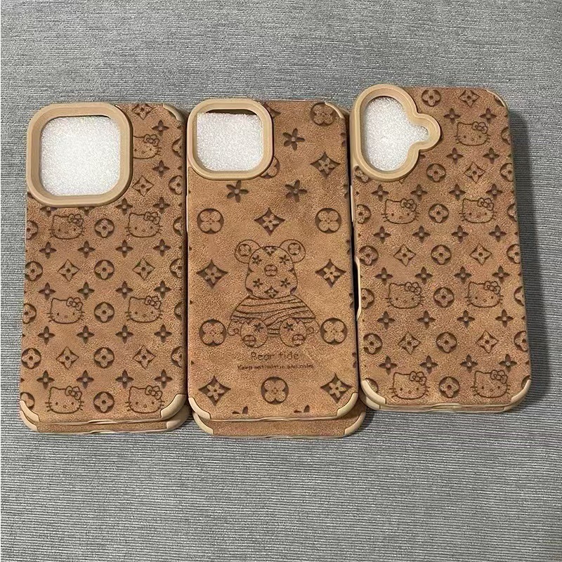 Nueva piel de cordero para iPhone 16 funda para teléfono móvil Apple 15promax/14 anti-caída 13pro12 lindo 11