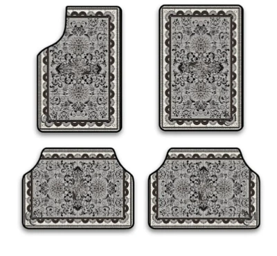 Special Mat Four-piece TEMU | Universal Foot Pad - ymx-new-car-floor-mats-15-3045cm-two-piece-set-for-rear-seat