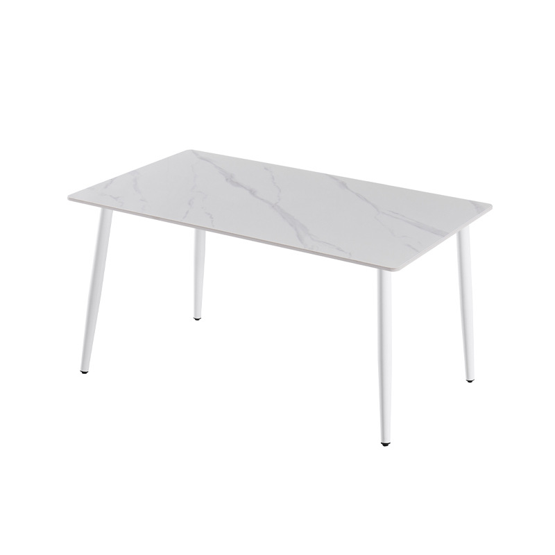 Marco blanco-blanco mate montaña nevada borde recto blanco