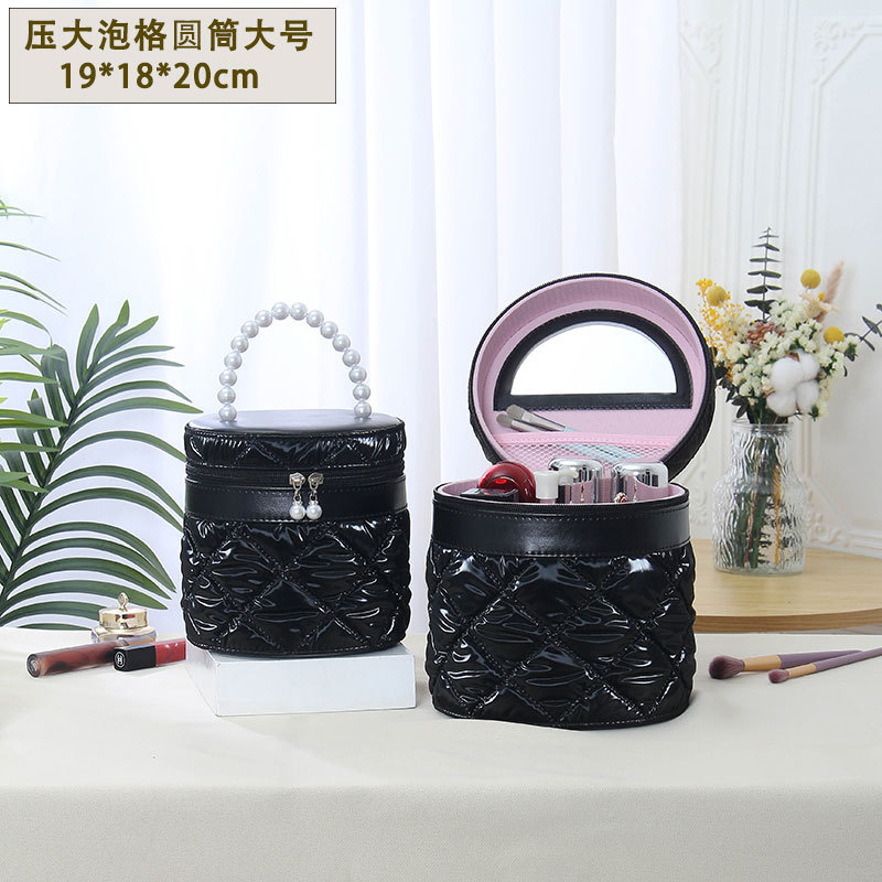 Nuevo estuche de maquillaje de burbujas, estuche de mano de alta calidad, estuche impermeable, bolsa de cosméticos portátil de gran capacidad al por mayor