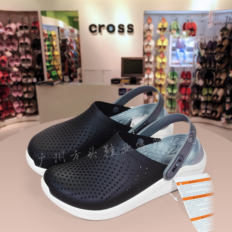 Cross Generation Crocs Men's Casual Outer Wear Non-Slip Beach Shoes Women's Baotou Slippers Sandals Wholesale