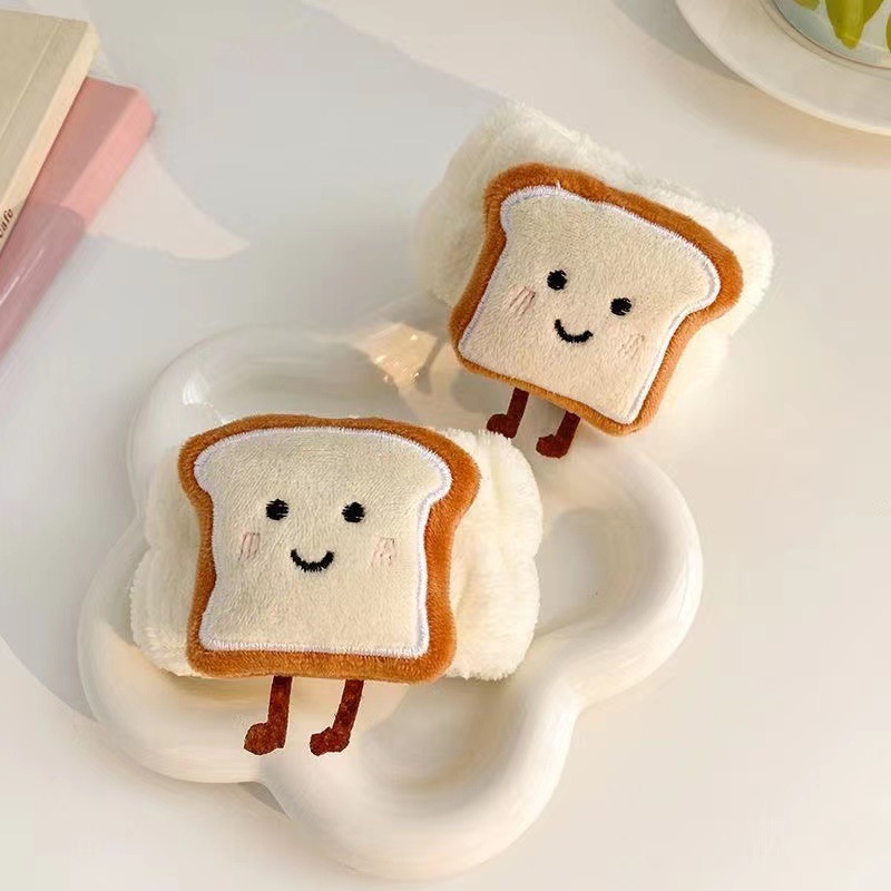 Nuevo producto de dibujos animados muñequera especial para lavar felpa lindo oso de dibujos animados lavando la cara muñequera impermeable y absorbente