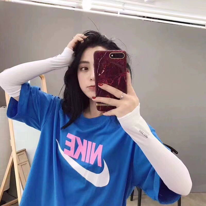 Летние солнцезащитные рукава для мужчин и женщин, солнцезащитные рукава из ледяного шелка, ледяные рукава для студенток, рукава с защитой от ультрафиолета.