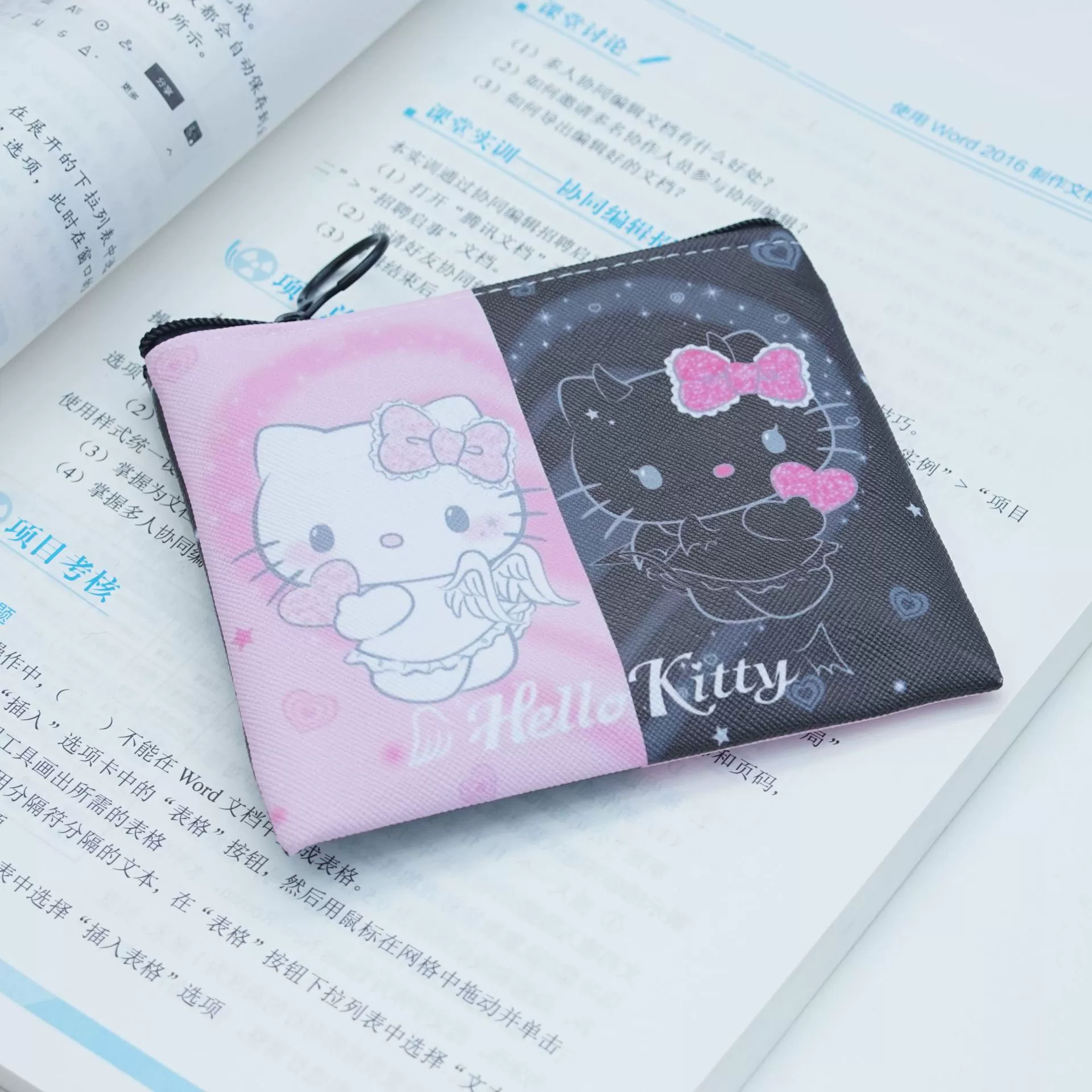 Sanrio, маленький кошелёк из полиуретана, система хранения, ручная маленькая сумочка, держатель для карт