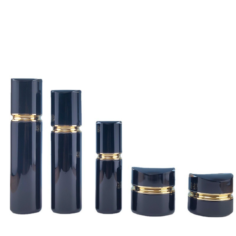 Premium cuadrado 30 ml Ou vidrio gotero presionando L'ora noche esencia esencial aceite muscular Bases líquido botella vacía material de embalaje