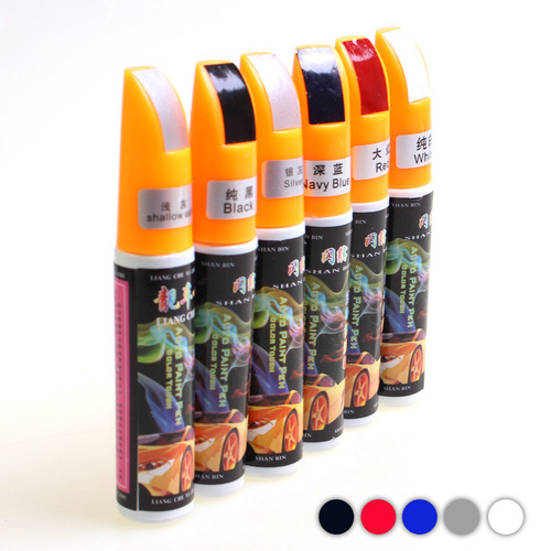 Shiny car paint touch-up pen, paint scratch repair pen, paint pen, car beauty pen, multi-color bulk for each car model
