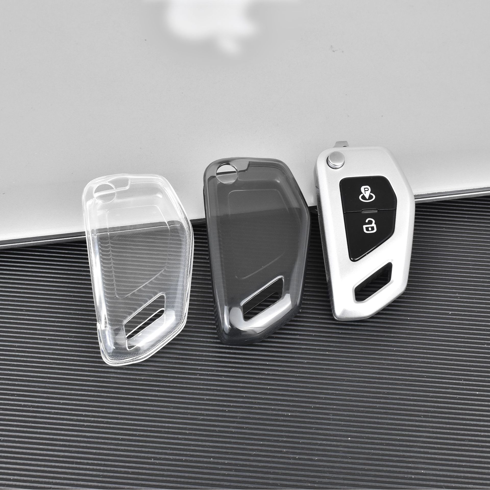 Professional Zhangxue motorcycle key case for 820RR/500RR motorcycle key protection cover, transparent soft shell TPU