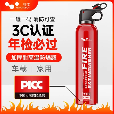 Small Fire Fighting Equipment, Vehicle fire extinguisher