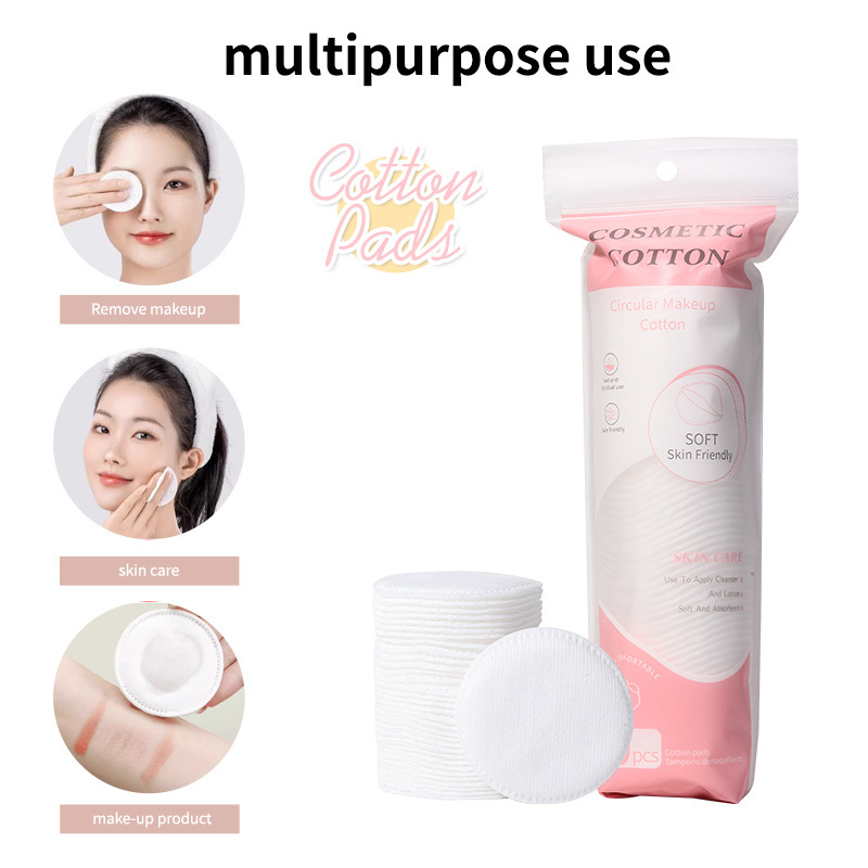 LMLTOP 80pcs Cotton Round Pads Makeup Cotton Pads SY443