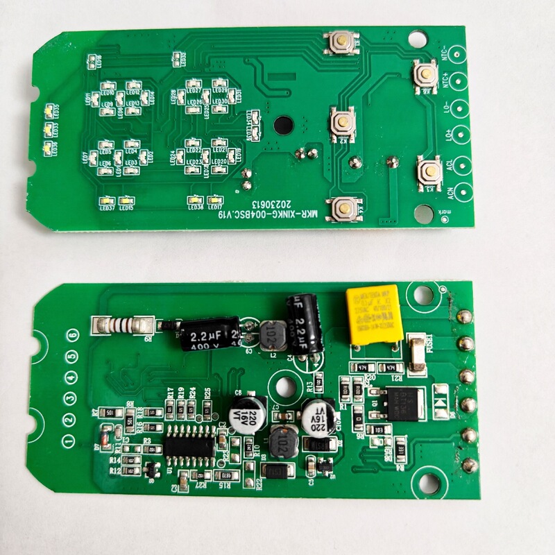 Used Disassembly Electric Heating Temperature Controller Motherboard DIY Thermostat with Digital Display Scr