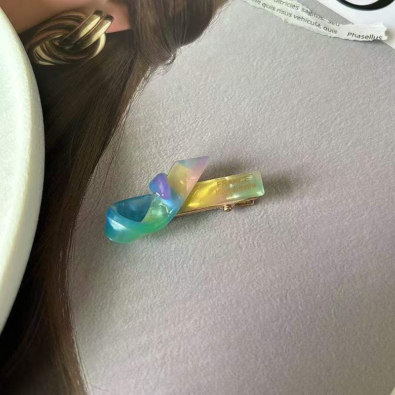 A3-아세테이트 사이드 클립-청록색