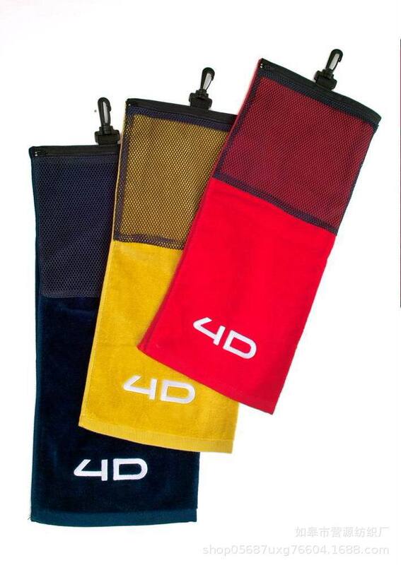 Organic Cotton Towel Golf Towel Microfiber Pineapple Pane Golf Towel Embroidered Printed Jacquard