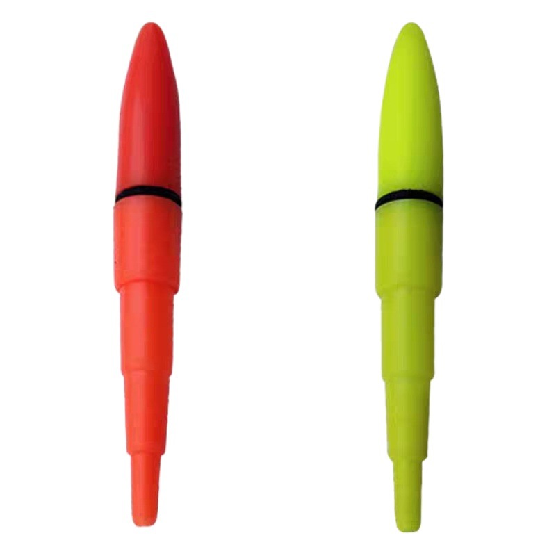 Electrónica cabeza luminosa noche pesca flotador cola luz mar pesca palo luminoso pesca de mar roca flotador de pesca abulón accesorios de artes de pesca