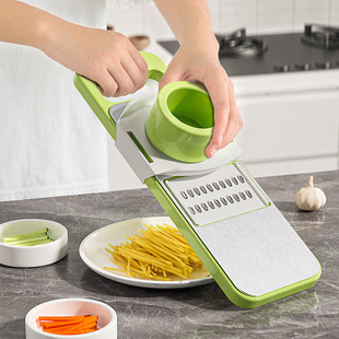 Multifunctional Vegetable Cutter, Household Hand Shredding, Slicing and Shredding Machine, Kitchen Storage Rack, Wholesale Available
