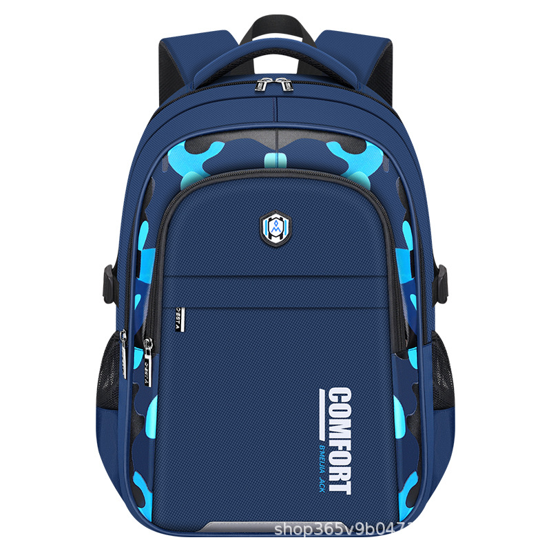 2023 nueva mochila Escuela Primaria niños mayores 3 a 6 3 escuela secundaria de primer grado niños 6 niños mochila