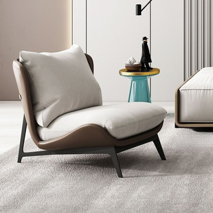 Nordic Design Art Одиночный диван кресло простой балкон экзотический повседневный латекс современная сетка красный диван кресло