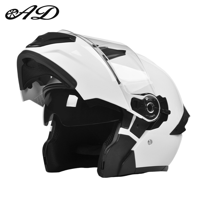 Casco de motocicleta eléctrica AD, casco de seguridad de invierno para hombres y mujeres, casco completo general de cuatro estaciones, casco de certificación 3C