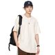 200g combed cotton short sleeve T-shirt men's and women's wholesale solid color round neck T-shirt class service cultural shirt printed logo men's clothing