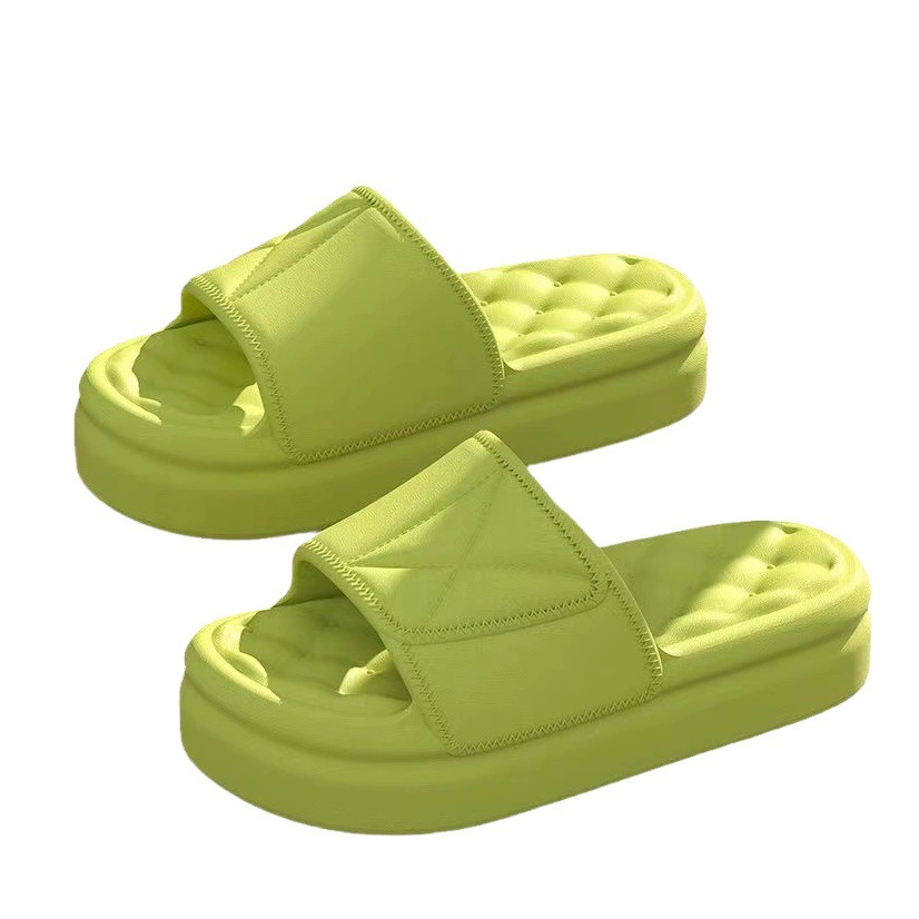 Тапочки eva Сандалии на толстой подошве с нескользящим ощущением против запаха и тапочки для женщин Домашнее повседневное Купание Верхняя одежда Сандалии и тапочки для дома