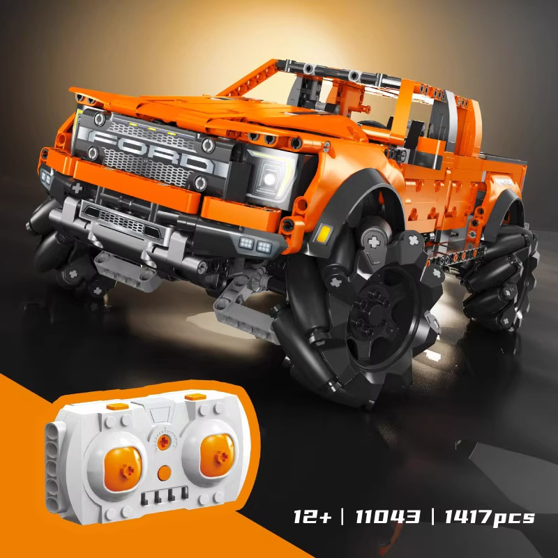 Bloques de Construcción de Camioneta Raptor 11043 de Plástico ABS, DIY, para Niños image 3