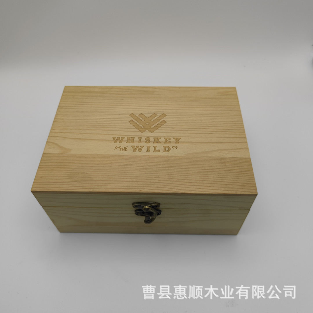 소나무 원래 색상 나무 상자