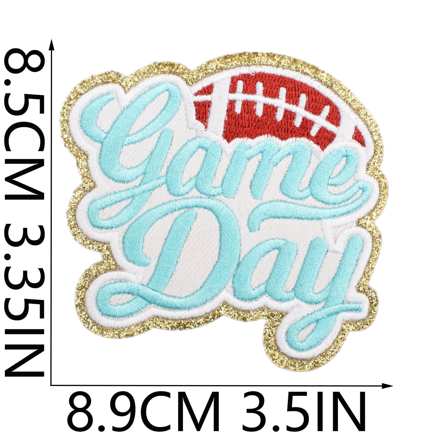 3g Weight Clothing Sticker Patches Classification 1 Piece Quantity Polyester Material Letter Pattern Casual, Elegant, Lady Style Embroidery Craft 1 Piece Casual Elegant Lady Letter Polyester Clothing Sticker Patches 6