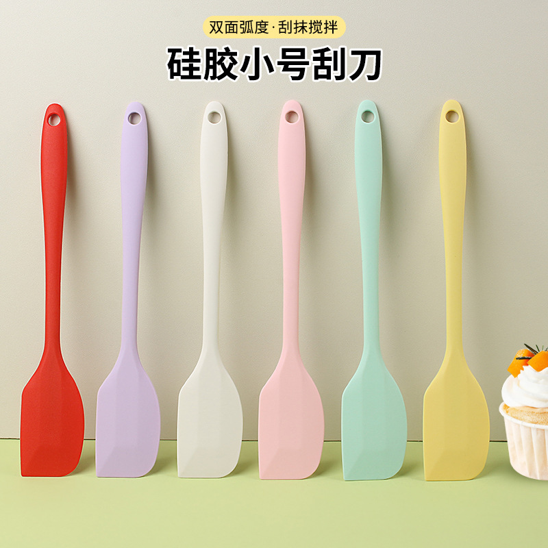 スポット一体型シリコンスパチュラ家庭用ジャムスパチュラベーキングケーキクリームスパチュラベーキングツール|undefined