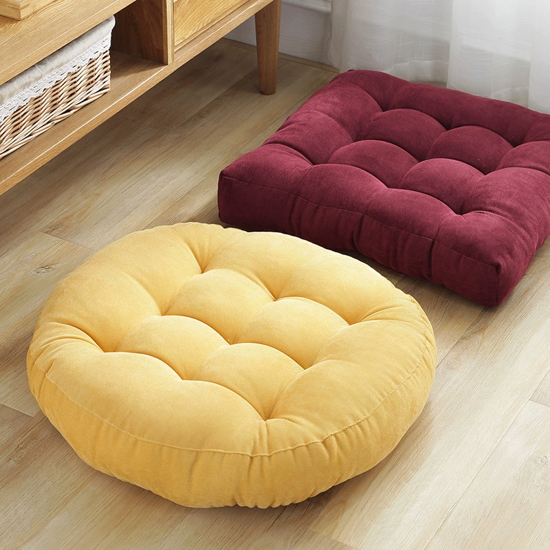 [Японский pouf футоn сиденье подушка камыш Hassock стул подушка спинка]