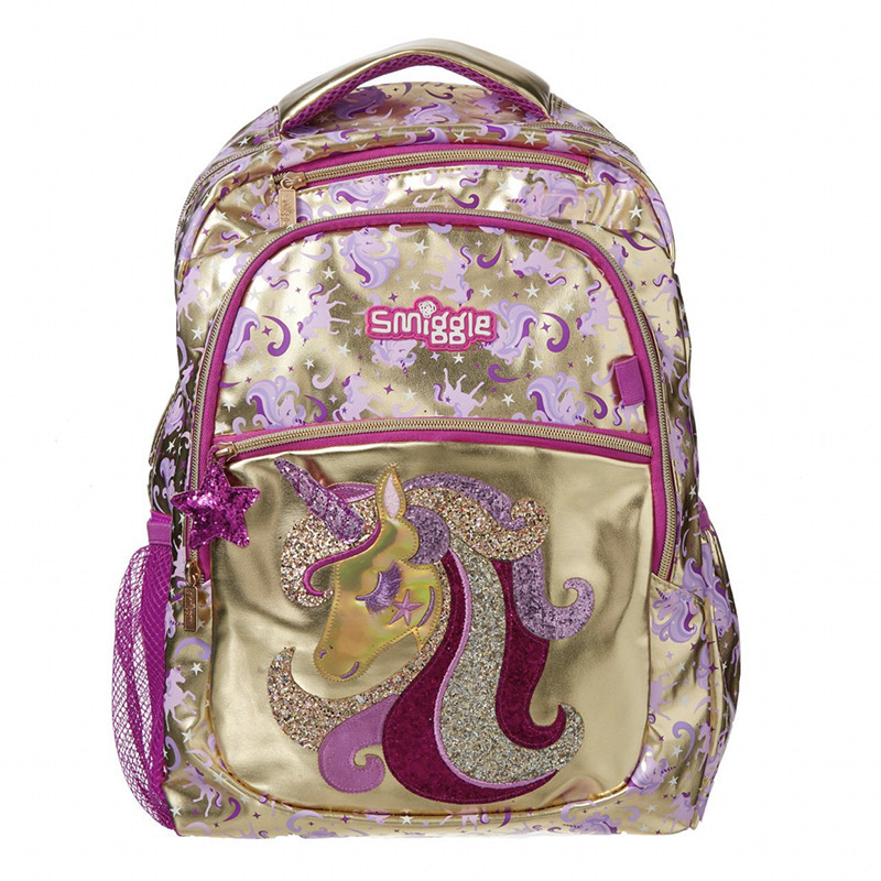 Mochila escolar australiana smiggle Mochila escolar para estudiantes de primaria y secundaria Mochila para exteriores de gran capacidad para niños y niñas Genuino