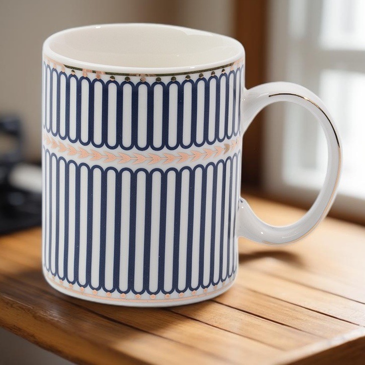 Fabricantes de tazas cerámicas, al mayor, flor horneada con estampado foto, publicidad de regalo, formulación de regalo de dibujo, transferencia térmica de vidrio recubierto de sublimación