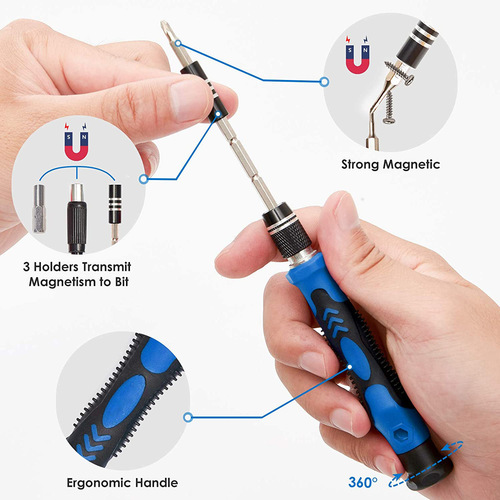 142-in-1 screwdriver set cross plum blossom triangle screwdriver special-shaped multi-function screwdriver U-shaped Y-shaped