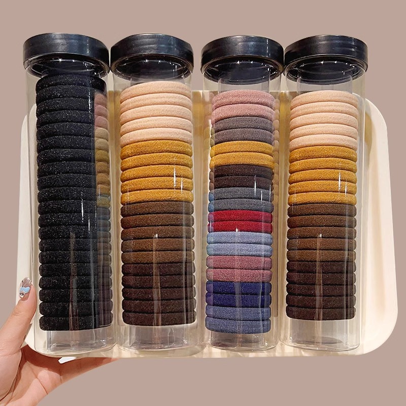 Banda de pelo grueso elástico de las mujeres cuerda de pelo lazo banda de goma del pelo