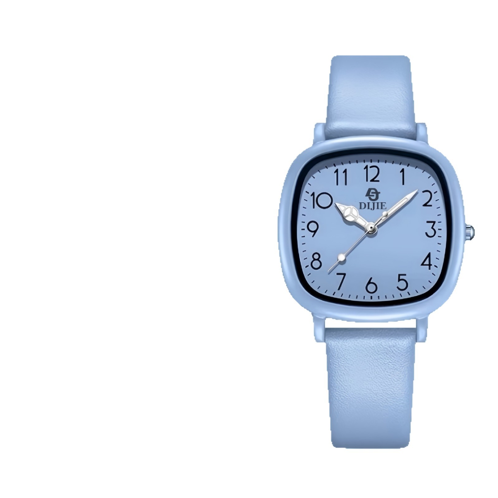 2025年新作腕時計 女性用 中学生・高校生向け 高見え・美白・子供用受験スクエアクォーツ時計