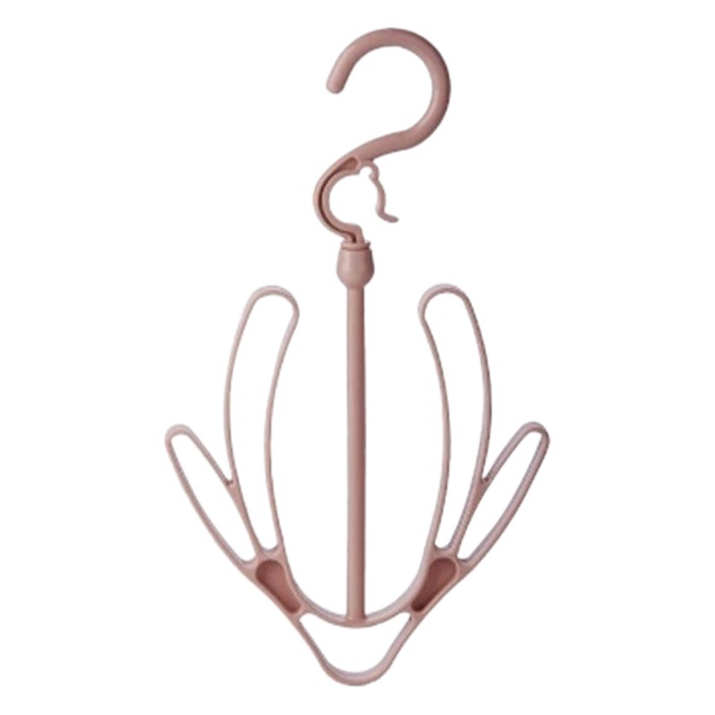 Gancho de la percha de secado de zapatos de balcón Estante de secado de zapatos a prueba de viento liso