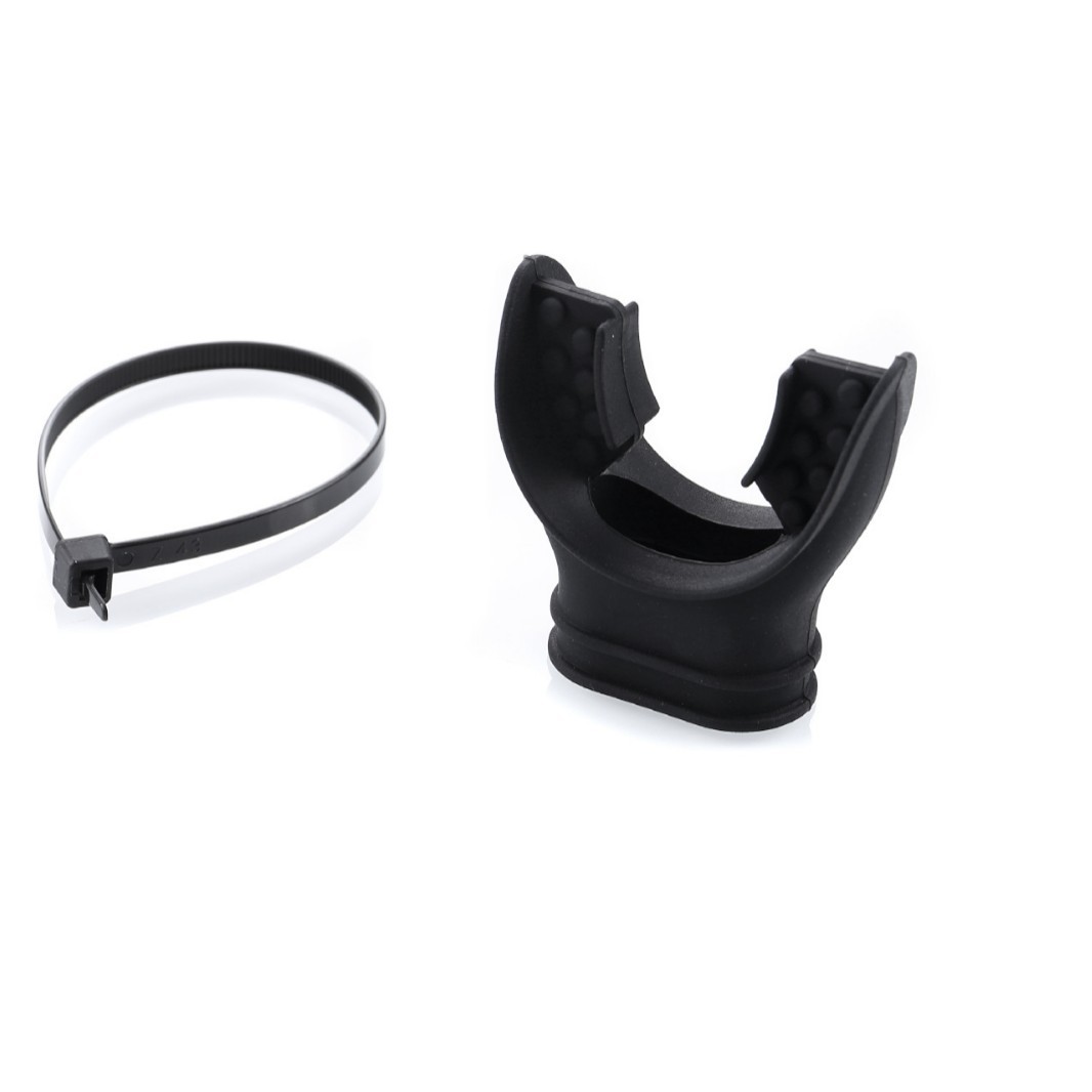 La boquilla de silicona HOTDIVE puede sostener la cabeza secundaria protección del medio ambiente cabeza secundaria reutilizable