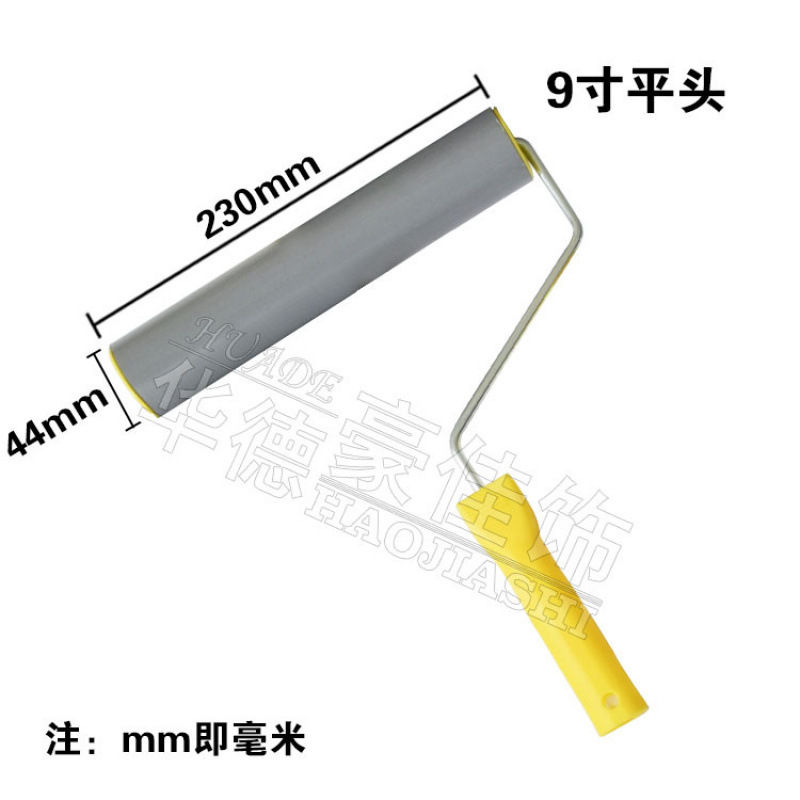 El patrón de la piel del árbol aplanado elástico es como un cepillo de rodillo de cuerpo ligero de plástico duro suelto, textura, pintura artística, herramienta de barro de diatomeas