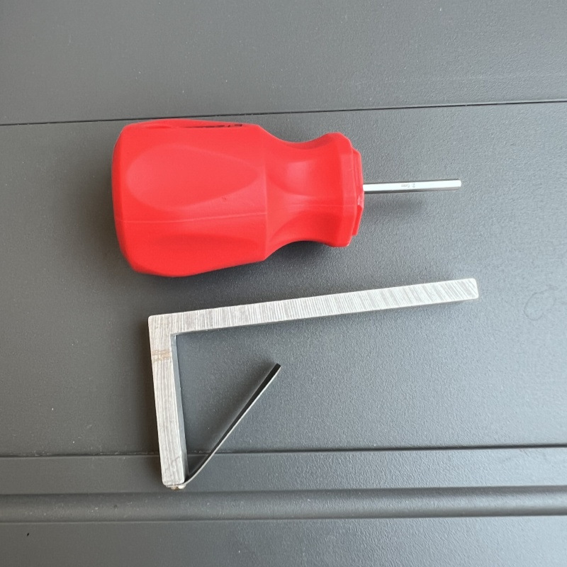 2.5 육각 소켓 드라이버 + 잠금 지점 2개 로케이터