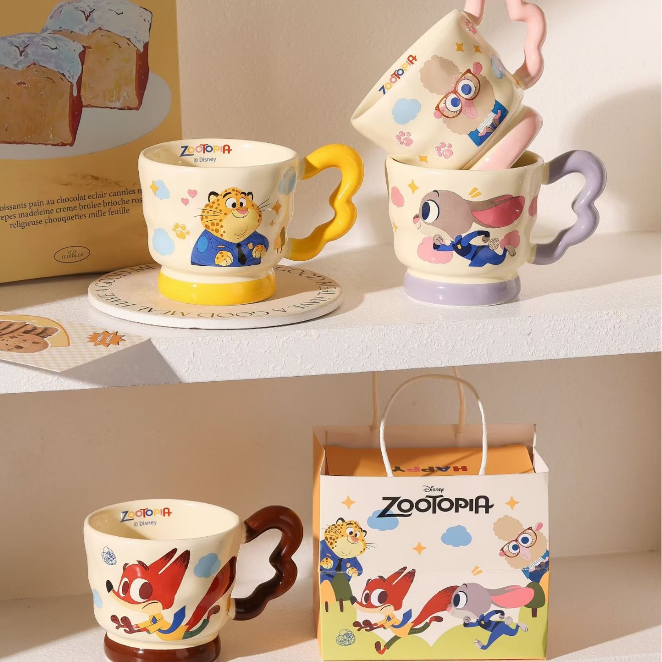 Mad Animal City Judinick taza de marca para mujeres nuevo 2025 de alto valor familiar taza de cumpleaños de pareja