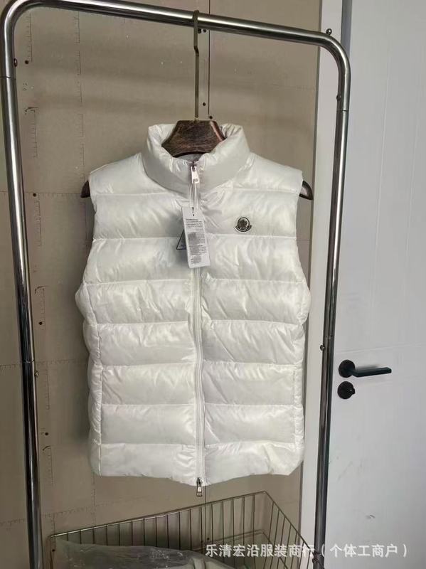 M家秋冬新款玛雅彩条男女同款可拆卸帽加厚棉服保暖无袖立领马甲|undefined