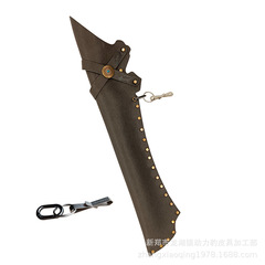 Archery quiver bag traditional quiver quiver quiver PU material durable shoulder waist beautiful hunting recurve accessories archery quiver
