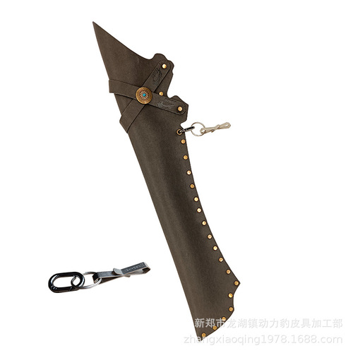 Archery quiver bag traditional quiver quiver quiver PU material durable shoulder waist beautiful hunting recurve accessories archery quiver