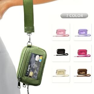 W 50568 Transparent PVC Card Wristlet ͸������ �W���羳
