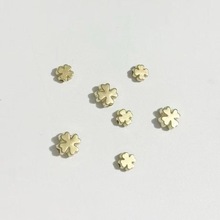 塑料电镀ccb隔片珠四叶草花瓣垫片串珠diy手工饰品配件批发散珠