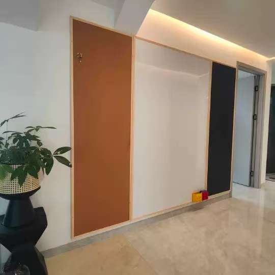 Deyi Children's Whiteboard Wall Combination, Whiteboard Wall with Solid Wood Frame, Custom Link Magnetic Whiteboard, Photo Wall, Cork Board, Etc